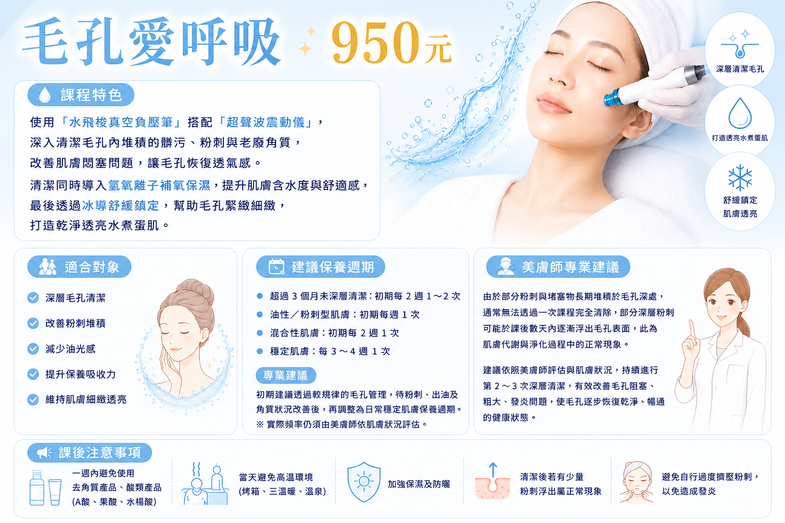 毛孔清潔推廌，清粉刺推廌，水飛梭推廌，保養推廌，美容推廌，臉部保養推廌，毛孔清潔價格，清粉刺價格，台北清粉刺，台北做臉推廌，桃園做臉推廌，高雄做臉推廌，新竹做臉推廌，苗栗做臉推廌，台中做臉推廌，毛孔清潔多久一次，毛孔粗大怎麼辦，黑頭粉刺，粉刺，黑頭粉刺怎麼清，做臉推廌，深層保養，肌膚管理，韓式肌膚管理，毛孔堵塞，油性肌，混合肌，酒糟肌，敏感肌，乾性肌，去角質，痘痘，清春痘，痘痘課程推廌